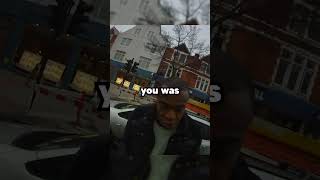 Reckless driver dirves on bus lanes