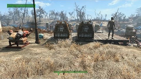 Fallout 4: You can shrink cages and they still work (Place Everywhere mod or console commands)