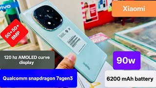 Xiaomi Redmi Note 14 pro plus snapdragon 7sgen3, 120hz AMOLED curve display 6200mAh &amp; 90w #bengalpro