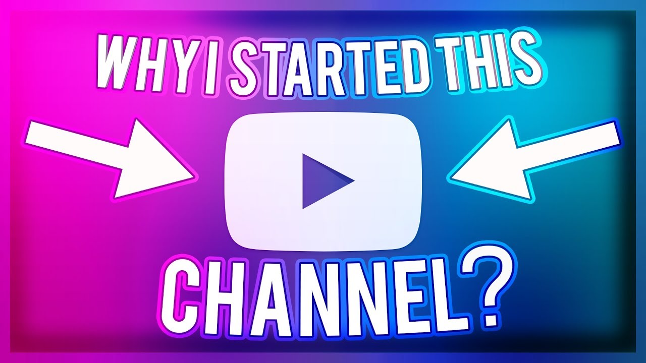 Why I Started This YouTube Channel. - YouTube