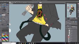 Speed Paint! Ryuji Sakamoto Fanart