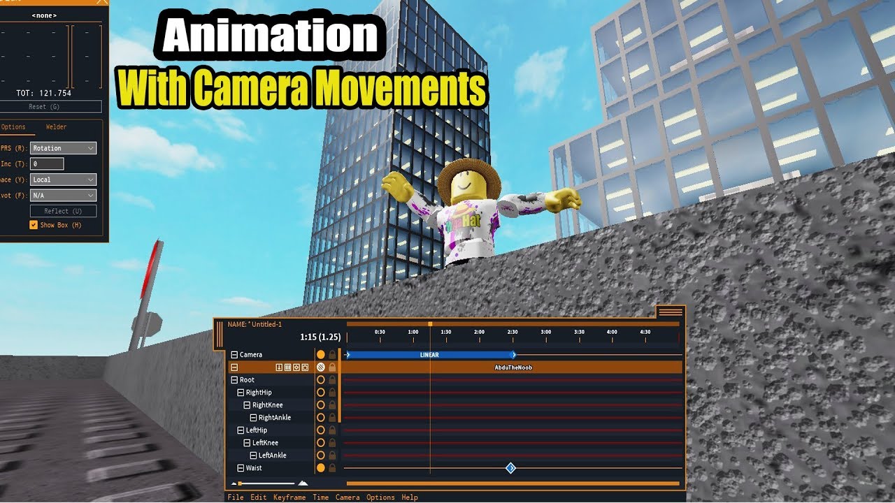 Roblox Animation Tutorial Part 3 Camera Movements Make Roblox Movie Youtube - roblox moon animation camera