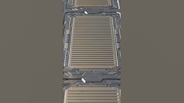 Making A Floor Panel In Blender #b3d #randomflow