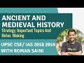 Ancient and Medieval History - Strategy,Important Topics,Notes Making - UPSC CSE/ IAS By Roman Saini