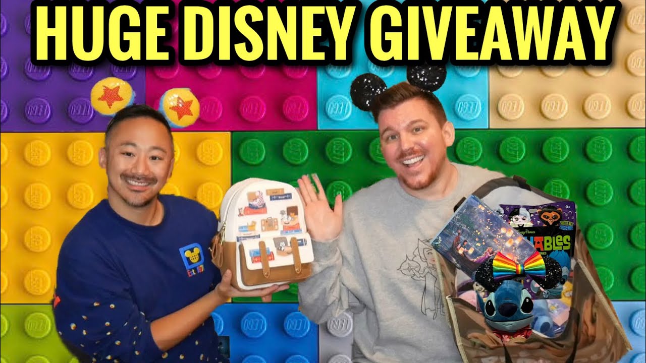 *CLOSED* Huge Disney Giveaway | Three Year Youtube Anniversary