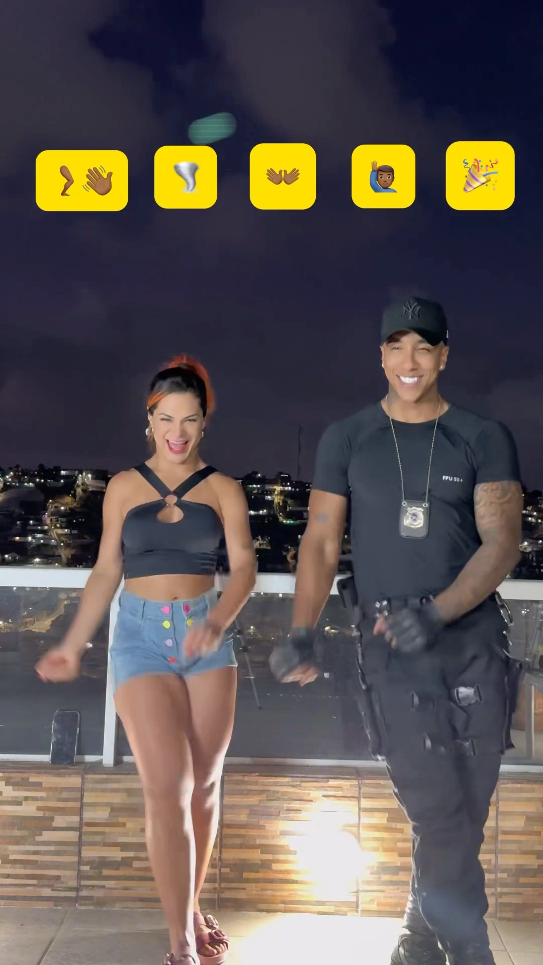 Será que ela não estava afim de dançar?​⁠@mayca.brasil #dancer #short #shorts #funny #trend