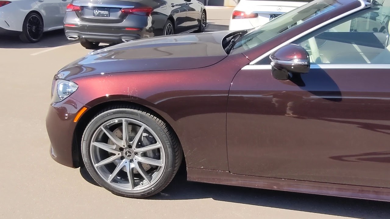 Mig tone Tentacle 2021 E450 cabriolet ( rubellite red ) - YouTube