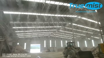 Dust Suppression System for Material Handling area and Stockpile area