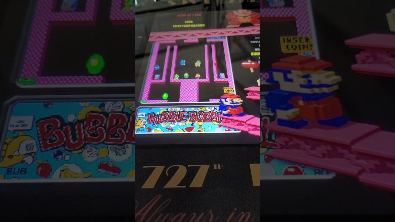 2021 Elite Cocktail Table w/400 vertical and horizontal classic arcade games. Atlantic Arcade Sales