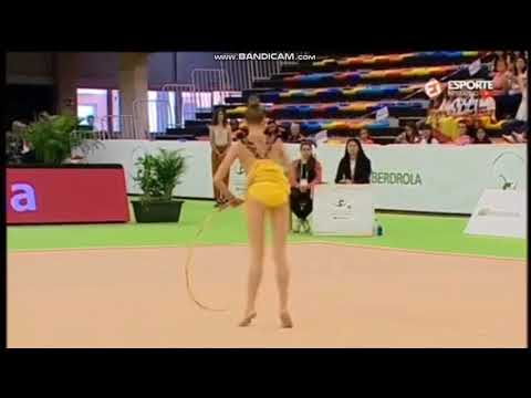 Anastasiia Salos Hoop Final - WC Guadalajara 2018