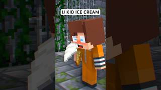 JJ Turned Into The Kid in the PRISON - MAIZEN Minecraft Animation #shorts