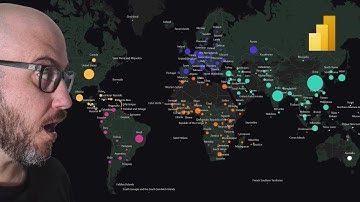 TODAS AS LATITUDES E LONGITUDES DE TODAS AS CIDADES DO MUNDO NO POWER BI - PBIX PARA DOWNLOAD