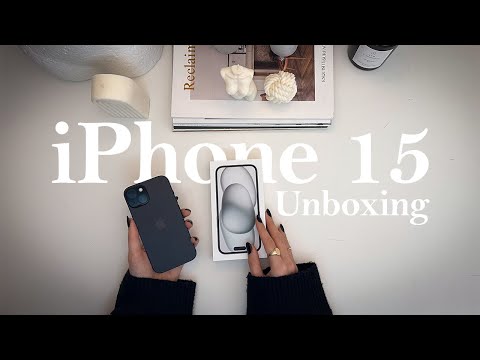iPhone 15 Unboxing