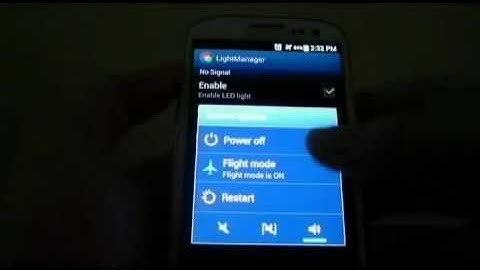 Light Manager - Notification LED Settings for Samsung Galaxy SIII