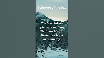 Scripture of the Day Psalm 147:11 #motivation #inspiration #bibleverse #religion