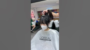 Layer uốn cúp đuôi 😍 #kstownhair #kstownhair