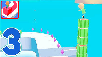 Cube Surfer! Gameplay Walkthrough Part 3 (iOS, Android)