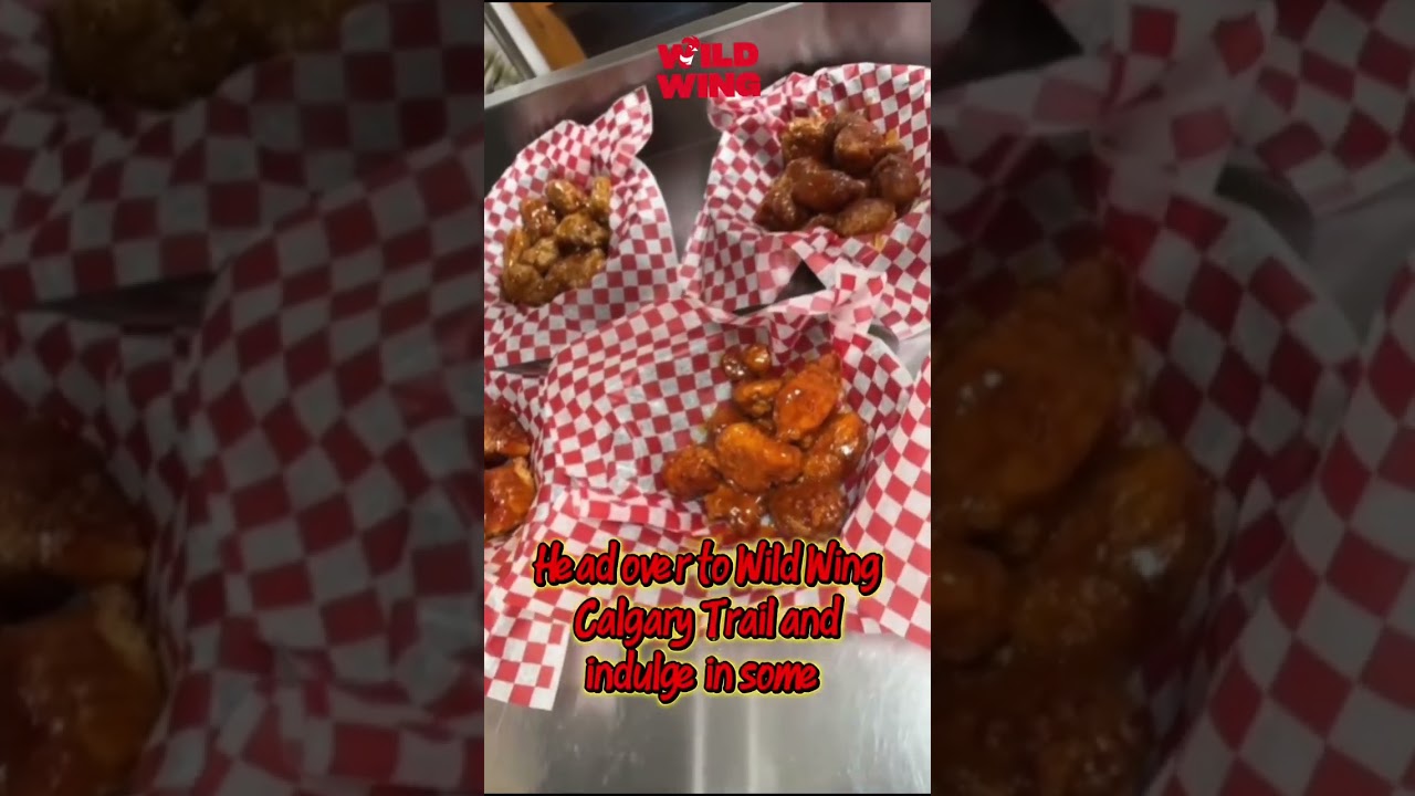 Are you hungry?Stop by Wild Wing Calgary Trail 