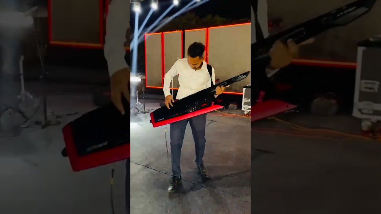 Roland keytar ax edge sound check 