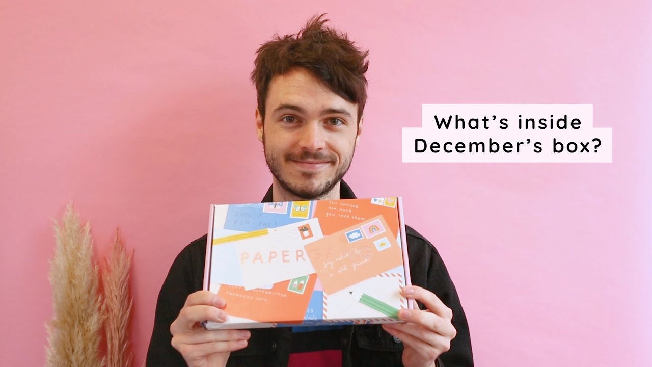Official Unboxing of December's Papergang Box | Ohh Deer
