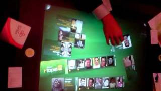 Event Connect (Microsoft Surface Table App) screenshot 1