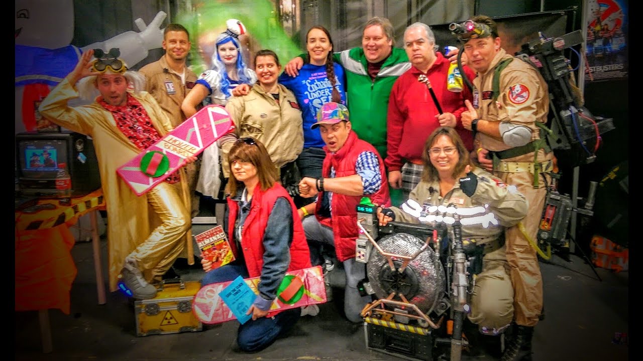 German Comic Con Berlin, Marty&Doc meet Christopher Lloyd & Ghostbusters German Division, GCCBerlin