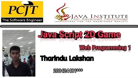 2d game with java script