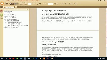 SpringBoot 16 SpringBoot的配置文件的类型和作用