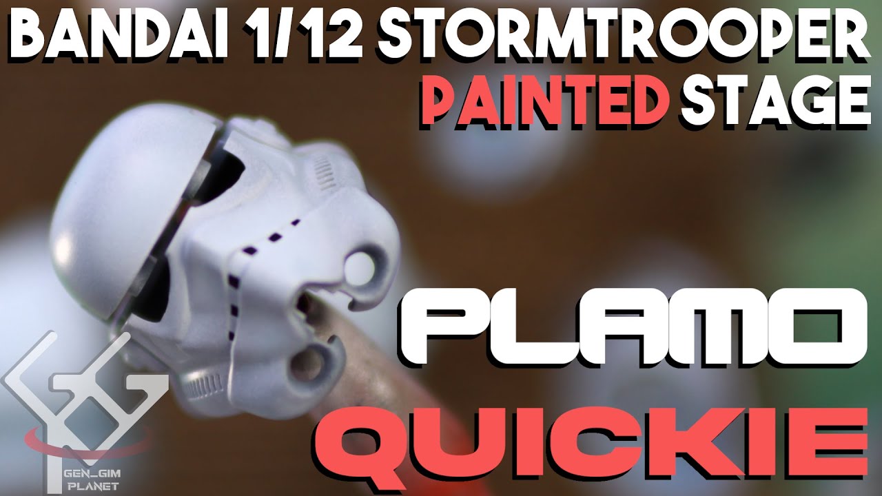 Bandai 1/12 Stormtrooper Kit - After Paint Test Fit | Plamo Quickie | GeN_GiM Planet