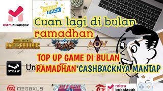 Game Free Fire banyak cashback di bulan ramadhan | Top up lewat aplikasi Mitra Bukalapak screenshot 4