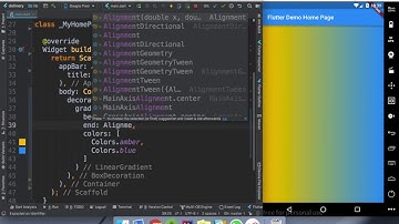 Flutter - Gradient background