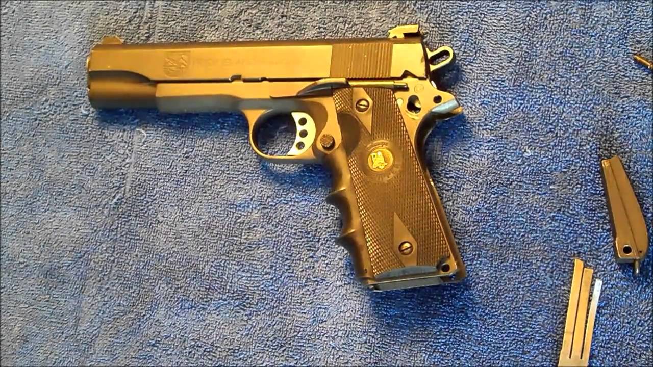 1911 Modify the GI safety, for a Skeleton hammer YouTube