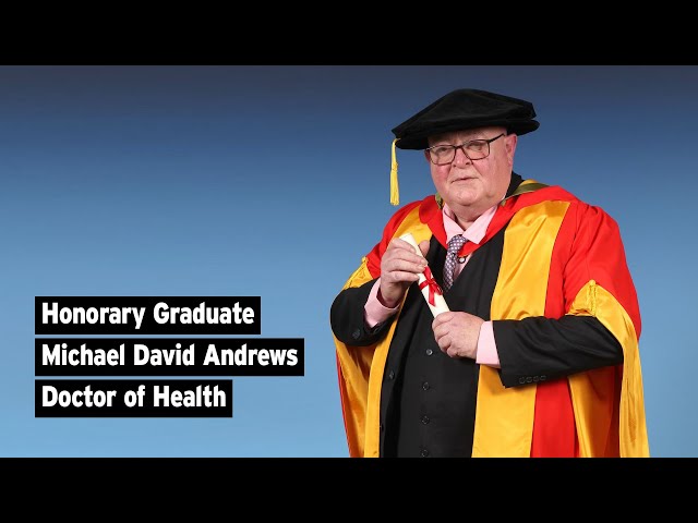 Honorary Graduate | Michael David Andrews – Doctor of Health | Winter Ceremonies 2022