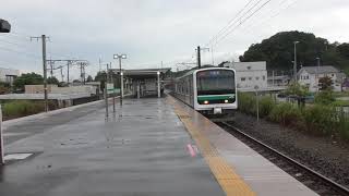 525M E501系 K754編成 十王駅発車