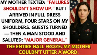 Family Erased Me from My Sister's Wedding — Until Their Guest Saluted: “Major General”