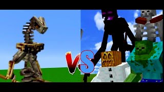 Wadjet(L_ender's cataclysm) vs Mutant Monsters In Minecraft (Mob Battle)