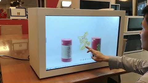Transparent Interactive touch screen light box-4