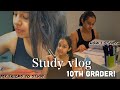 Study vlog  10th grade cbse  gauri bhasin