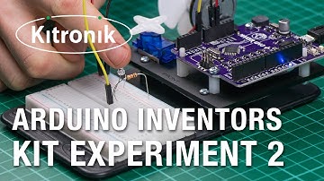 Kitronik Inventors Kit for Arduino Exp 2 Light Sensor & Analog Inputs Video Walkthrough