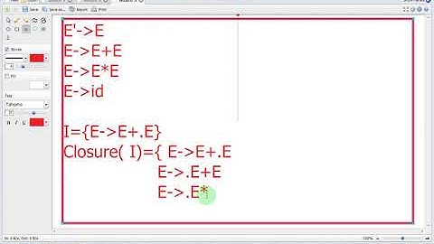 Closure Function in Compiler Design Example:2