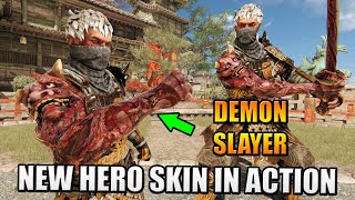 New Orochi Demon Slayer Skin In Action For Honor