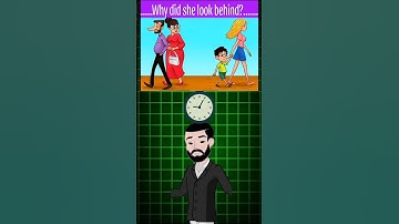 why did she look behind ? #quizchallenge #riddles #riddlechallenge #mindbendingquiz