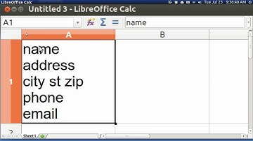 Ubuntu Basics MULTILINE AUTOCORRECT IN LIBREOFFICE
