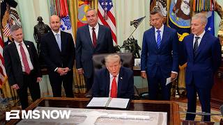 LIVE: President Trump makes an announcement with the Secretary of Transportation, Sean Duffy