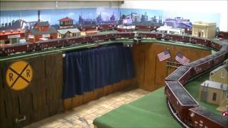 Conahey Rail A Conrail SD70 Big Blue Pulls a 4 Bay Coal Hopper Drag O Gauge
