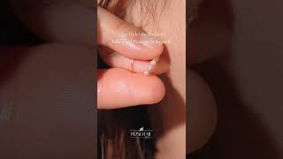 ✨ 1 Piercing, 2 Looks! No Pain, No Second Hole Needed! 💖 #JewelryTrends ♥ ROSERAIE GAL