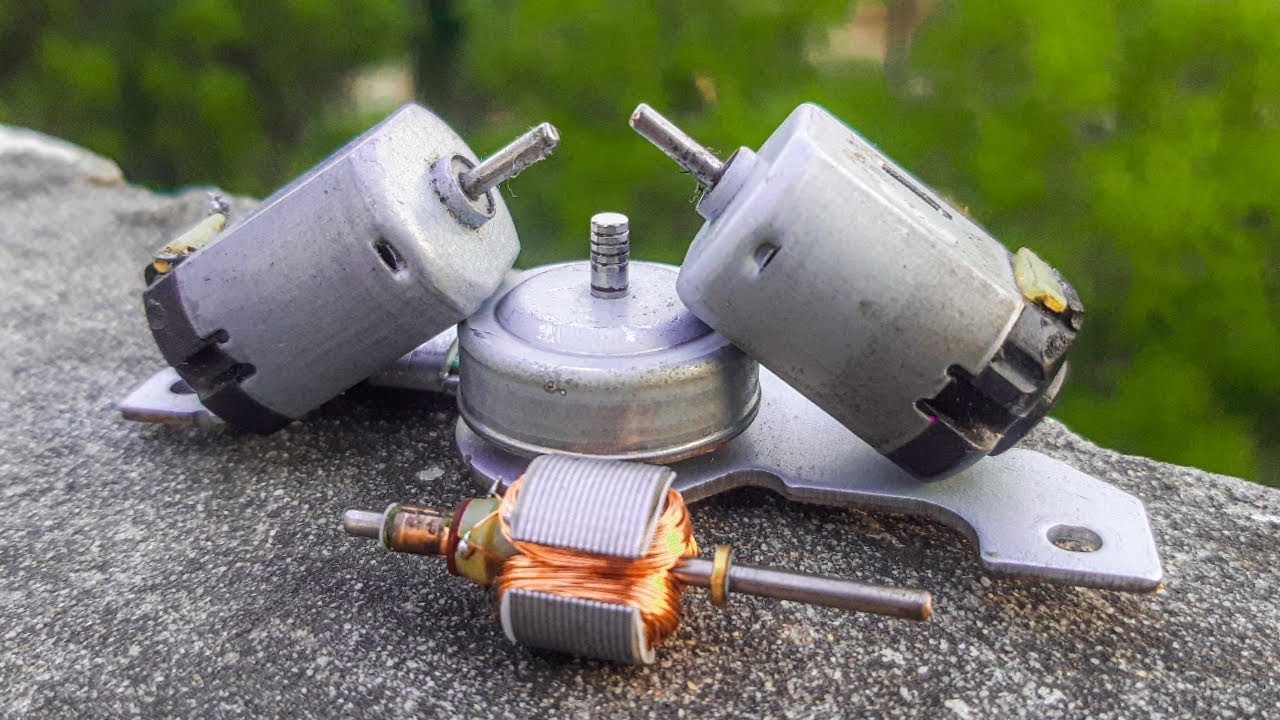 4 SIMPLE DC MOTOR INVENTIONS - YouTube