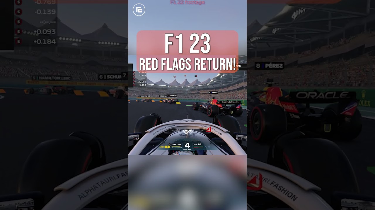F1 23 Red Flags Return! 🚩 