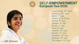 Europe | Self-Empowerment Tour 2026 of BK Shivani