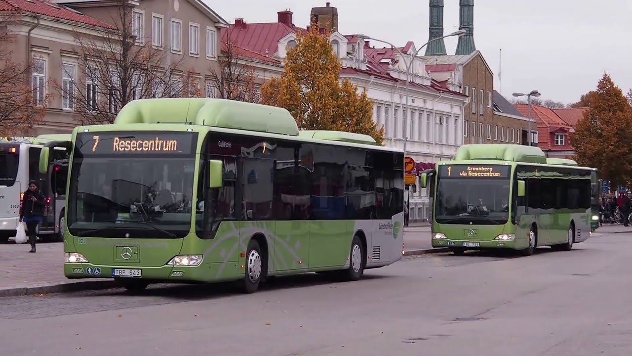 Bussar i Växjö 2013 10 11